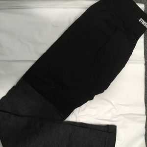 Two-tone gymshark leggings